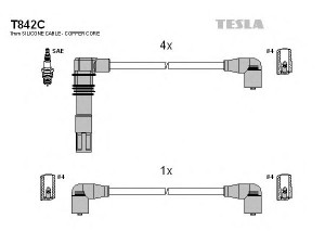 TESLA T842C uždegimo laido komplektas 
 Kibirkšties / kaitinamasis uždegimas -> Uždegimo laidai/jungtys
036905409