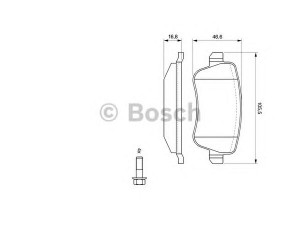 BOSCH 0 986 494 126 stabdžių trinkelių rinkinys, diskinis stabdys 
 Techninės priežiūros dalys -> Papildomas remontas
77364169, 77363610, 77364169, 77364169