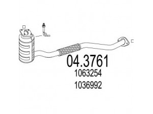 MTS 04.3761 katalizatoriaus keitiklis 
 Išmetimo sistema -> Katalizatoriaus keitiklis
1036992, 1063254