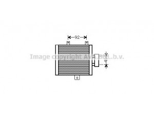 AVA QUALITY COOLING MS3536 alyvos aušintuvas, variklio alyva 
 Aušinimo sistema -> Radiatorius/alyvos aušintuvas -> Alyvos aušintuvas
2155000000
