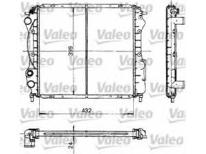 VALEO 730181 radiatorius, variklio aušinimas 
 Aušinimo sistema -> Radiatorius/alyvos aušintuvas -> Radiatorius/dalys
7700806575