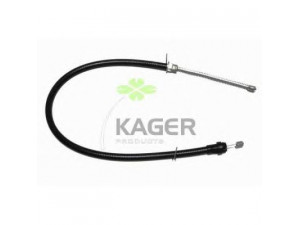 KAGER 19-0936 trosas, stovėjimo stabdys 
 Stabdžių sistema -> Valdymo svirtys/trosai
7700812520