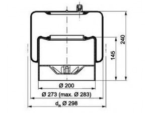 PE Automotive 084.262-13A dėklas, pneumatinė pakaba
942 320 53 21