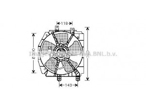 AVA QUALITY COOLING MZ7523 ventiliatorius, radiatoriaus 
 Aušinimo sistema -> Oro aušinimas
FP8715025, FP8715025A, FP8715025B