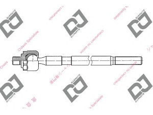 DJ PARTS DR1124 vidinė skersinė vairo trauklė 
 Vairavimas -> Vairo mechanizmo sujungimai
901 460 025 5, 9014600255