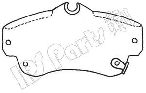 IPS Parts IBD-1094 stabdžių trinkelių rinkinys, diskinis stabdys 
 Techninės priežiūros dalys -> Papildomas remontas
5083853AA, 5083853AB