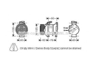 AVA QUALITY COOLING BWK316 kompresorius, oro kondicionierius 
 Oro kondicionavimas -> Kompresorius/dalys
64536922397, 6922397