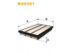 WIX FILTERS WA9481 oro filtras 
 Filtrai -> Oro filtras
MR 404849, MR404847, MR404850, MR571476