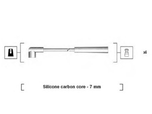 MAGNETI MARELLI 941295050877 uždegimo laido komplektas 
 Kibirkšties / kaitinamasis uždegimas -> Uždegimo laidai/jungtys