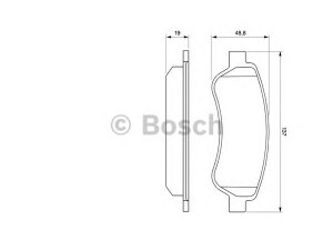 BOSCH 0 986 494 110 stabdžių trinkelių rinkinys, diskinis stabdys 
 Techninės priežiūros dalys -> Papildomas remontas
4253 60, 4254 69, 71772817, 77364016