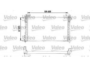 VALEO 730540 radiatorius, variklio aušinimas 
 Aušinimo sistema -> Radiatorius/alyvos aušintuvas -> Radiatorius/dalys
7701035718