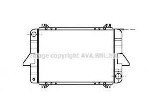 AVA QUALITY COOLING DN2087 radiatorius, variklio aušinimas
21400G9500, 21400G9605