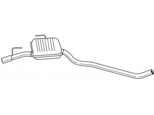 AKS DASIS SG41408 vidurinis duslintuvas