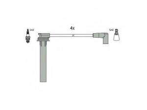 HITACHI 134269 uždegimo laido komplektas 
 Kibirkšties / kaitinamasis uždegimas -> Uždegimo laidai/jungtys
12127513032, 12127513033, 12127513034