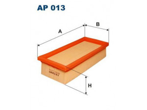 FILTRON AP013 oro filtras 
 Filtrai -> Oro filtras
259, IIM259, 1444N1, 5003239, 5012634