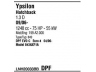 WALKER LNH20033BB išmetimo sistema 
 Išmetimo sistema -> Išmetimo sistema, visa