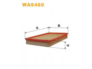 WIX FILTERS WA9460 oro filtras 
 Techninės priežiūros dalys -> Techninės priežiūros intervalai
1444Q3, 834294, 835606, 90325205