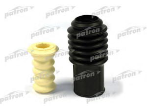 PATRON PPK10406 apsauginio dangtelio komplektas, amortizatorius 
 Ašies montavimas/vairavimo mechanizmas/ratai -> Montavimas, pakabos statramstis