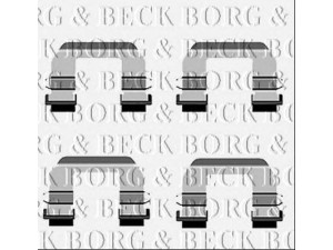 BORG & BECK BBK1536 priedų komplektas, diskinių stabdžių trinkelės 
 Stabdžių sistema -> Diskinis stabdys -> Stabdžių dalys/priedai
DA0169300