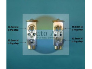 AUTO AIR GLOUCESTER 22-8609 išsiplėtimo vožtuvas, oro kondicionavimas 
 Oro kondicionavimas -> Vožtuvai
64516924984