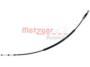 METZGER 3150031 trosas, neautomatinė transmisija 
 Transmisija -> Neautomatinė pavarų dėžė -> Transmisijos valdymas
46514869, 46778795, 55186871
