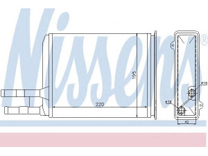 NISSENS 73984 šilumokaitis, salono šildymas 
 Šildymas / vėdinimas -> Šilumokaitis
1307156080, 1321309080, 6448.93