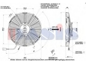 AKS DASIS 870284N vidaus pūtiklis