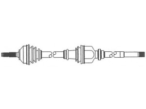 FARCOM 123048 kardaninis velenas
3273EX, 3273EY