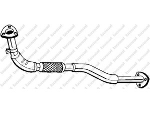 BOSAL 823-263 išleidimo kolektorius 
 Išmetimo sistema -> Išmetimo vamzdžiai
96270567