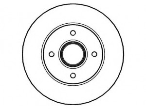 NATIONAL NBD413 stabdžių diskas 
 Dviratė transporto priemonės -> Stabdžių sistema -> Stabdžių diskai / priedai
7700 805 006