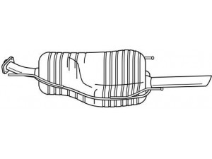 AKS DASIS SG41612 galinis duslintuvas