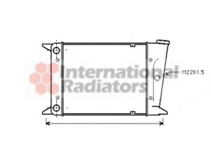 VAN WEZEL 58002006 radiatorius, variklio aušinimas 
 Aušinimo sistema -> Radiatorius/alyvos aušintuvas -> Radiatorius/dalys
171121251E, 171121251K