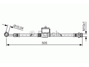 BOSCH 1 987 481 505 stabdžių žarnelė 
 Stabdžių sistema -> Stabdžių žarnelės
58737 1G300, 58737 1G300