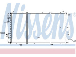 NISSENS 61337 radiatorius, variklio aušinimas 
 Aušinimo sistema -> Radiatorius/alyvos aušintuvas -> Radiatorius/dalys
1301.Y2, 1301.Y3, 1330.K6