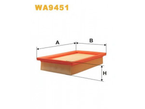 WIX FILTERS WA9451 oro filtras 
 Techninės priežiūros dalys -> Techninės priežiūros intervalai
1780187Z08