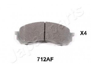 JAPANPARTS PA-712AF stabdžių trinkelių rinkinys, diskinis stabdys 
 Techninės priežiūros dalys -> Papildomas remontas
26296-AE190, 26296-AE200, 26296-FG000