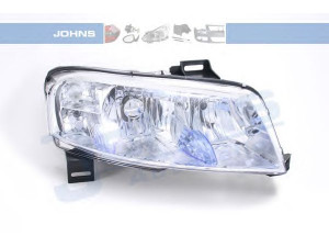 JOHNS 30 28 10-2 priekinis žibintas 
 Elektros įranga -> Priekinis žibintas/dalys -> Priekinis žibintas/įterp.
51712710