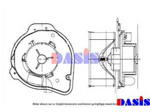 AKS DASIS 229004N vidaus pūtiklis 
 Šildymas / vėdinimas -> Orpūtė/dalys
9002318, 9166020, 9171429