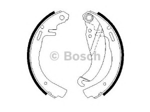 BOSCH 0 986 487 068 stabdžių trinkelių komplektas 
 Techninės priežiūros dalys -> Papildomas remontas
1605477, 1605568, 1605742, 90297485