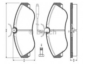BOSCH 0 986 TB2 029 stabdžių trinkelių rinkinys, diskinis stabdys 
 Techninės priežiūros dalys -> Papildomas remontas
4251 18, 4251 18