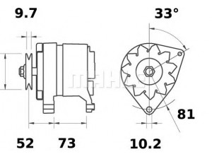 MAHLE ORIGINAL MG 536 kintamosios srovės generatorius 
 Elektros įranga -> Kint. sr. generatorius/dalys -> Kintamosios srovės generatorius
4470266, 46231688, 46231689, 5955504