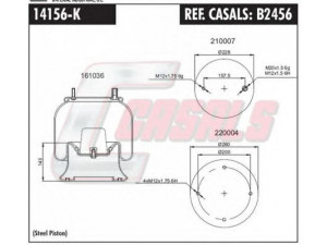 CASALS B2456 dėklas, pneumatinė pakaba
21215761, 90557075, M001472