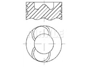METAL LEVE P9022 stūmoklis
358126