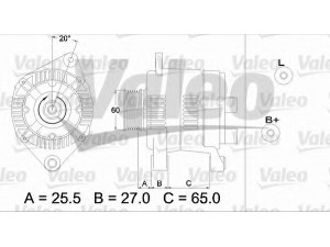 VALEO 437349 kintamosios srovės generatorius 
 Elektros įranga -> Kint. sr. generatorius/dalys -> Kintamosios srovės generatorius
5702-C1, 5702C1, 5705-AF, 5705-EV