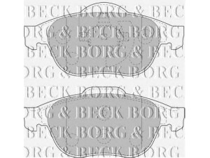 BORG & BECK BBP1731 stabdžių trinkelių rinkinys, diskinis stabdys 
 Techninės priežiūros dalys -> Papildomas remontas
410607613R, 410607716R, 7701206599