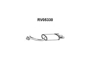 VENEPORTE RV05330 galinis duslintuvas 
 Išmetimo sistema -> Duslintuvas
GEX33604, WCG101910SLP, GEX33604