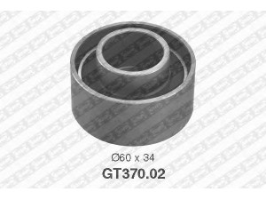 SNR GT370.02 įtempiklio skriemulys, paskirstymo diržas 
 Techninės priežiūros dalys -> Papildomas remontas
PN11-12-700