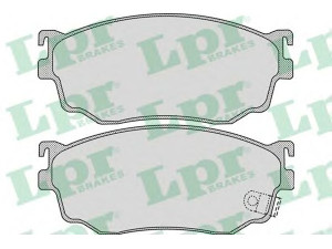 LPR 05P1046 stabdžių trinkelių rinkinys, diskinis stabdys 
 Techninės priežiūros dalys -> Papildomas remontas
CBY33323Z, CBY43323Z, G1YC3323Z