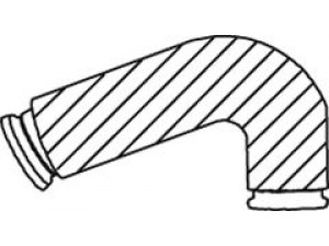 DINEX 69149 išleidimo kolektorius 
 Išmetimo sistema -> Išmetimo vamzdžiai
626.490.0310, 137-34.00.140-01A