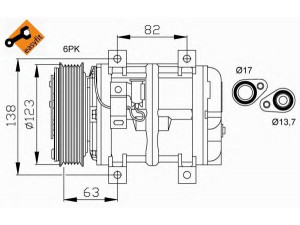 NRF 32112G kompresorius, oro kondicionierius 
 Oro kondicionavimas -> Kompresorius/dalys
30612681, 30613422, 30613432, 30613839